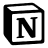 Notion logo - Workspace platform | UpscaleAlliance.com
